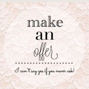 ✨I accept all reasonable offers🌟